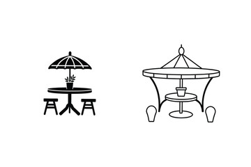 Outdoor Patio Furniture Sets Umbrella, Table, Chairs, Gazebo Design