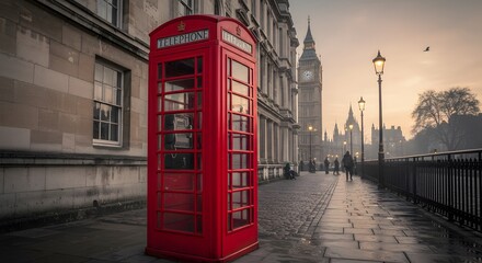 london red telephone box