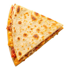Fototapeta premium Delicious quesadilla filled with savory ingredients perfect for cinco de mayo celebrations and gatherings