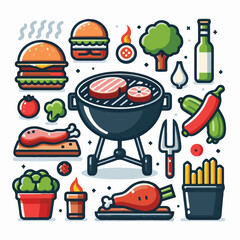 bbq, barbecue, food, grill, party, cooking, meat, picnic, summer, grilling, cook, grilled, meal, hot, beef, backyard, background, delicious, cookout, barbeque, fire, outdoor, roasted, tasty, home, por