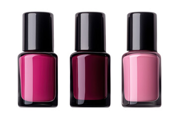 Obraz premium Collection of vibrant nail polish bottles in various shades