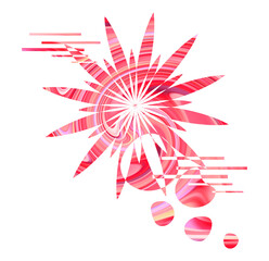 抽象：たそがれる。