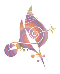 抽象：叫んでみる。