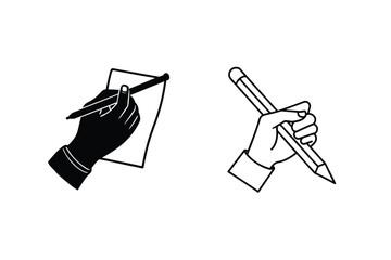 Han drawn pencil sketches, writing, drawing, notetaking, paper, design, illustration, simple, black,