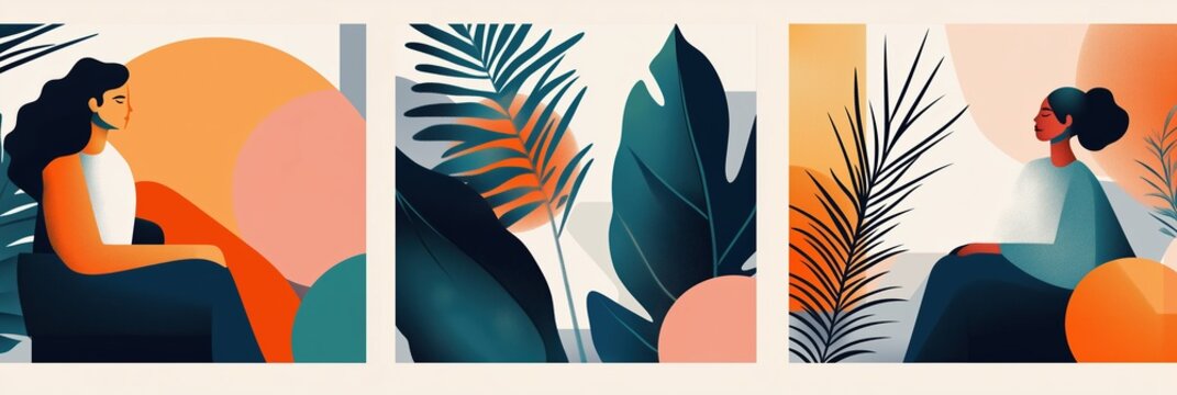 Creative branding expo banner highlighting unique artistic styles and vibrant colors