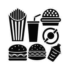 fast food icons