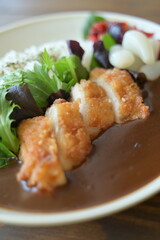 チキンカツカレー