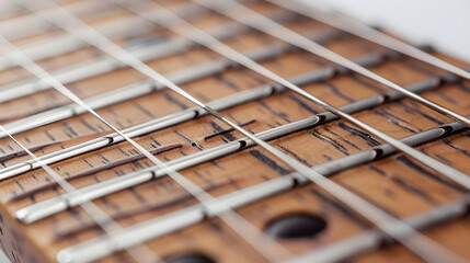 Educational Display of Various Guitar Chords with Detailed Finger Placement