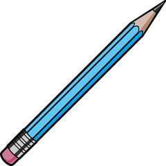 pencil with eraser 