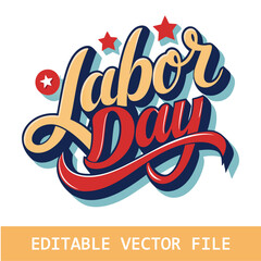labor day vector design