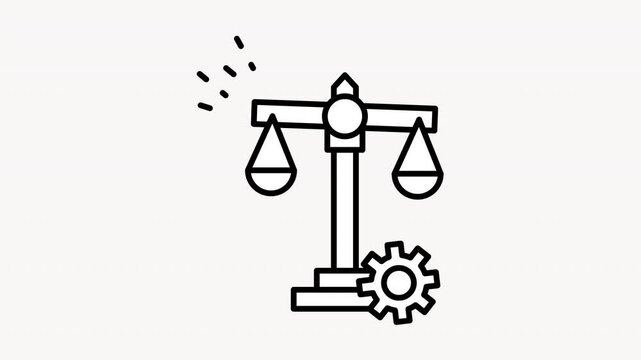 Legal Tech Animated Icon