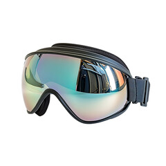 Stylish snow goggles with mirrored lenses, perfect for skiing and winter sports. Durable, scratch-resistant design ensures high performance and clear vision on slopes.