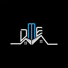 DME Real State logo design, DME simple and modern logo. DME luxurious alphabet design