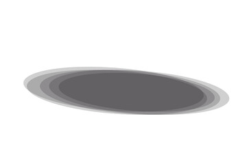 Obraz premium Realistic Soft Drop Shadow Overlay - Blurred Transparent PNG for Graphic Design