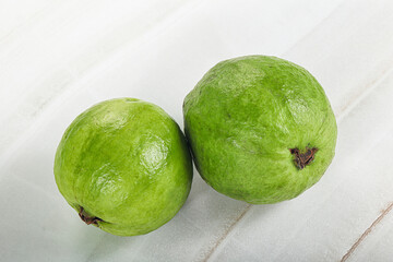 Fresh ripe green Guava fruit