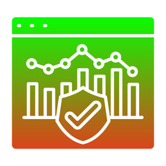 Obraz premium Safe trading Icon