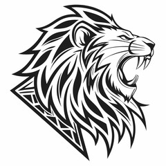 lion head mascot