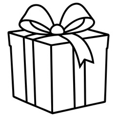 gift box isolated on white