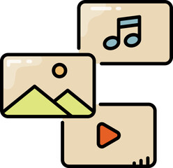 Video editing icon