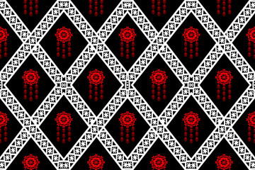 Geometric ethnic pattern seamless design for background ,Tribal geometric seamless patterns, ethnic design, hipster backdrop, wallpaper Background, Design curtain, carpet ,fabric ,textile	