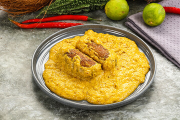 Indian cuisine - Malai kofta with gravy