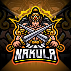 Nakula man mascot logo vector file free download, eagles. Knights on horseback, warriors with swords, Spartans, wild animals. Vector illustration