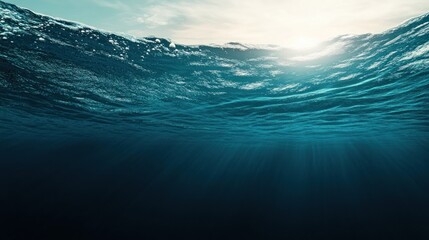 Fototapeta premium Underwater Sunbeams