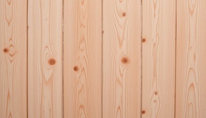 Fototapeta premium Light Peach Wood Texture Smooth Planks, Subtle Knots - High-Resolution Background Image