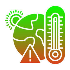 Global warming Icon