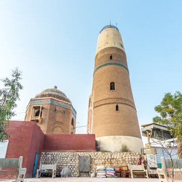 View at the Minaret of Shah Masoom in Sukkur town - Pakistan