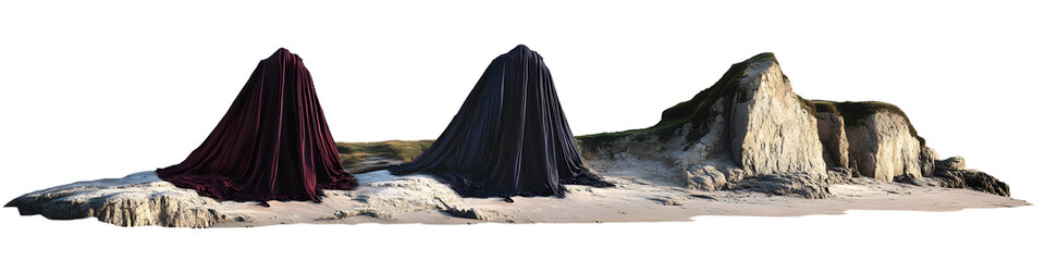 Naklejka premium Cape isolated on transparent background