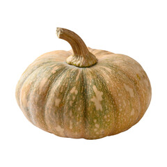 Organic Asian pumpkin on png background