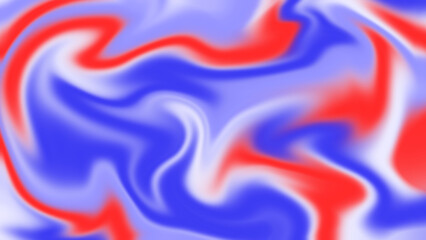Abstract Liquid Blur Red Blue For Texture Background