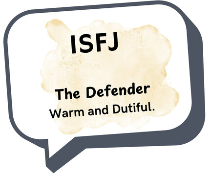 MBTI, ISFJ