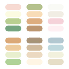 Obraz premium Abstract color palette Color swatches