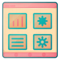 Mobile dashboard for monitoring food supply chain efficiency and management.