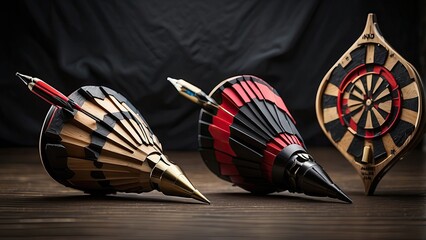 "Target and Goal Icon Collection: Bullseye, Darts, and Arrow Designs in Line and Flat Styles"