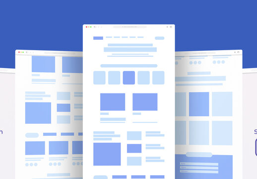 Website Wireframe Examples for UI UX Design