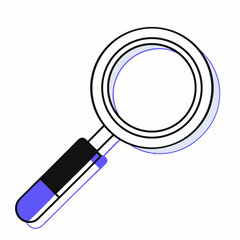 Search  - A magnifying glass icon, universally recognized as the symbol for search functionality.