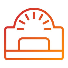 Vector Design Weight Scale Icon Style