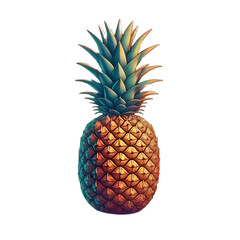 Juicy Pineapple PNG &ndash; Perfect for Beverage, Smoothie, and Culinary Projects