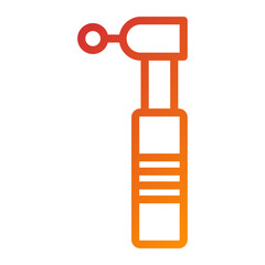 Dental Drill Icon Style