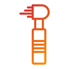 Electric Toothbrush Icon Style