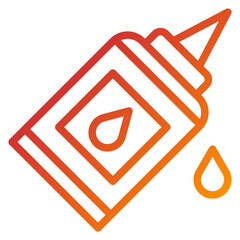 Liquid Glue Icon Style