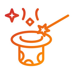 Magic Trick Icon Style