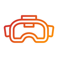 Virtual Reality Icon Style