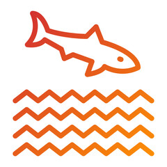 Shark Icon Style