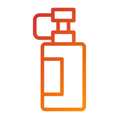 Water Canteen Icon Style