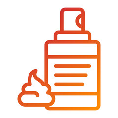 Barber Foam Icon Style