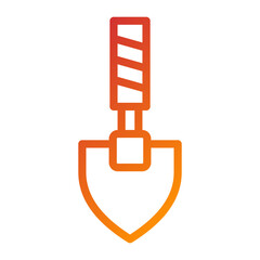 Trowel Icon Style
